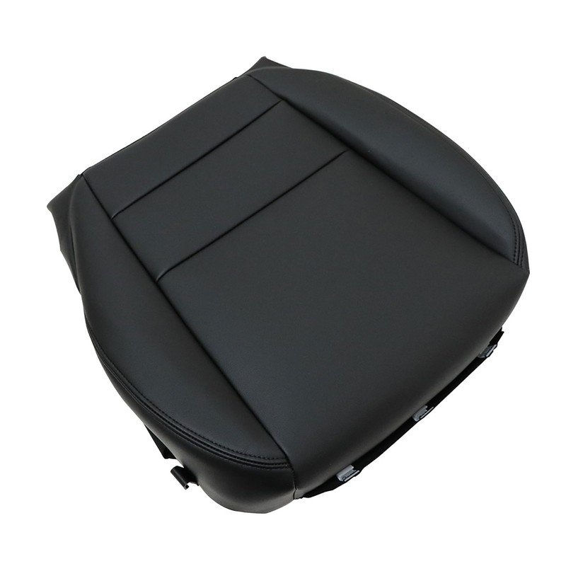 Vigoraze Driver & Passenger Bottom Replacement Seat Cover Black Compatible