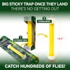 Gideal 2-Pack Yellow Sticky Fly Traps Pest Control for Indoor/Outdoor