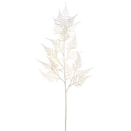 SilksAreForever 31.5" Artificial Cypress Leaf Stem -Cream (Pack of 12)