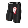 Shock Doctor Athletic Supporter, Pantalones Cortos de compresión con Copa