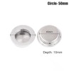 TopHomer Recessed Sliding Pull Door Handles, Stainless Steel Hidden Flush