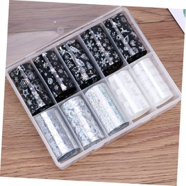 FOMIYES Easy to Apply Christmas Nail Stickers 2 Sets of Nail Art Decals Rhinestones Nail Tips for Women's Fashion