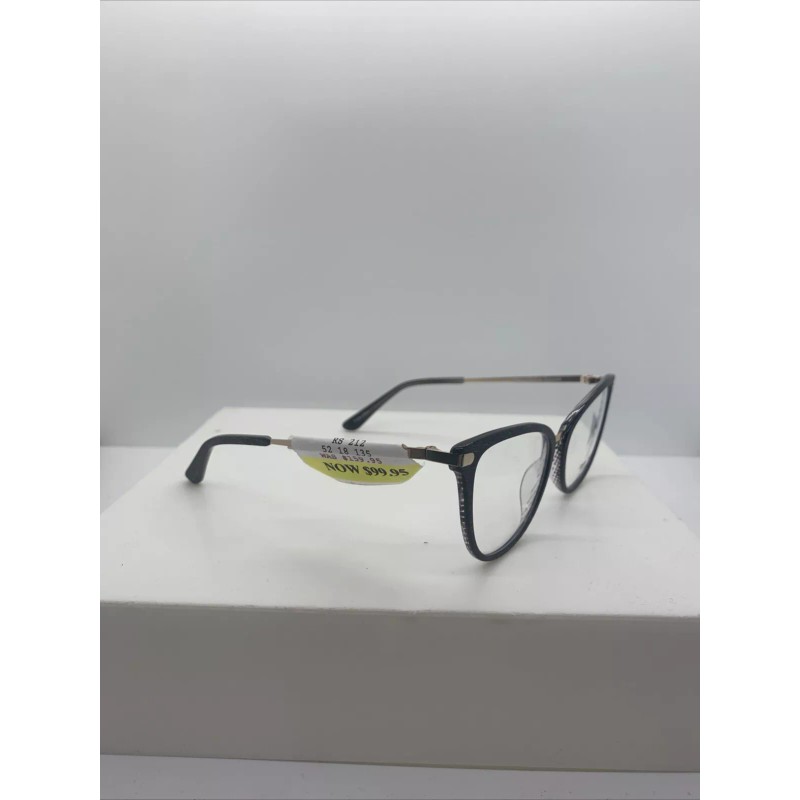 Rickey Smiley NEW Rickey Smiley RS 212 Black Eyeglasses No