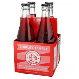 Boylan Shirley Temple craft soda 4PK-12oz glass bottles