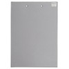 MAUL 2335295 A4 Portrait Clipboard with Foil Cover - Silver