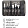 SEPHORA COLLECTION Deluxe Charcoal Antibacterial Brush Set 6PCS