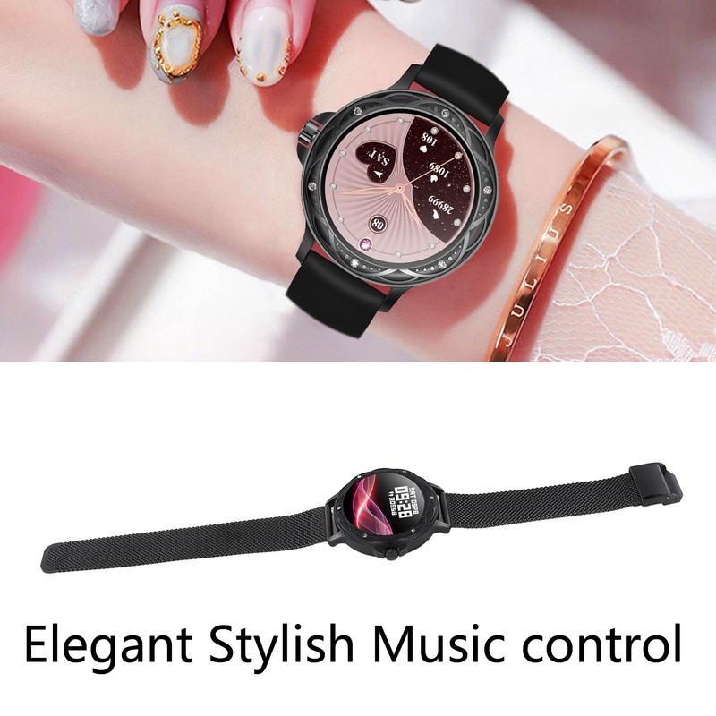 Fitness Tracker Watch for Women 1.2inch Touch Screen Sleep Monitoring
