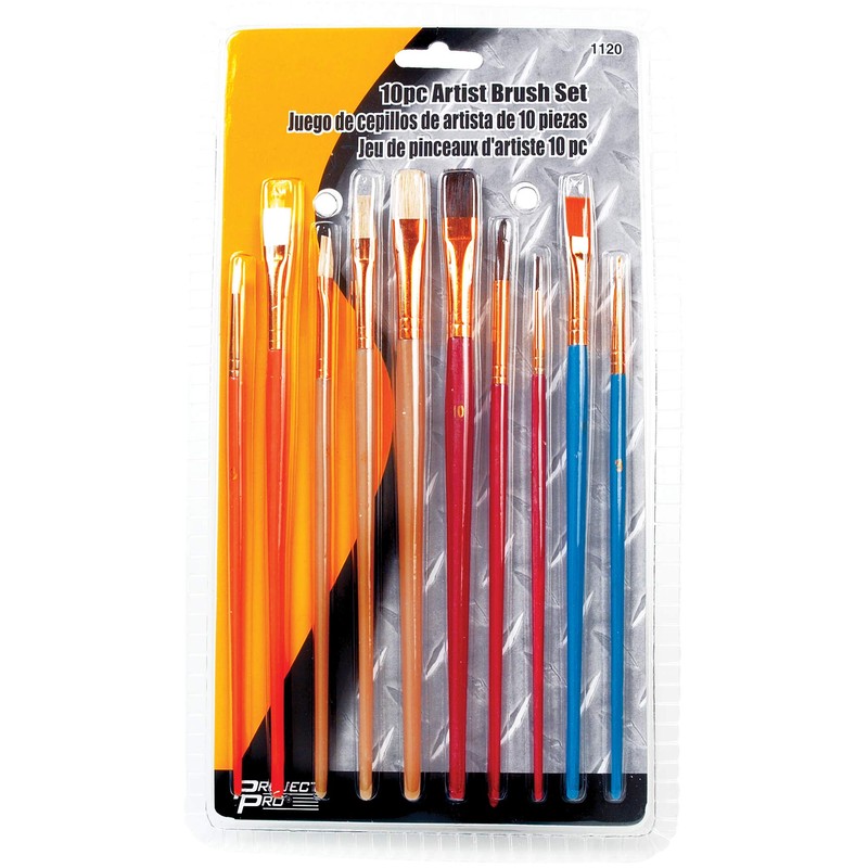 Performance Tool 1120 Artist Brush Set (10 Piece)