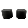 EVOGES Matt Black Spare Universal Dimmer Knob, Pack of 2