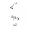 Project Source Everfield Polished Chrome Round Bathtub/Shower Faucet