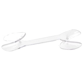 Plasdent EX-9004 Double Ended Cheek Retractors Size Large Clear in Color 2/pk