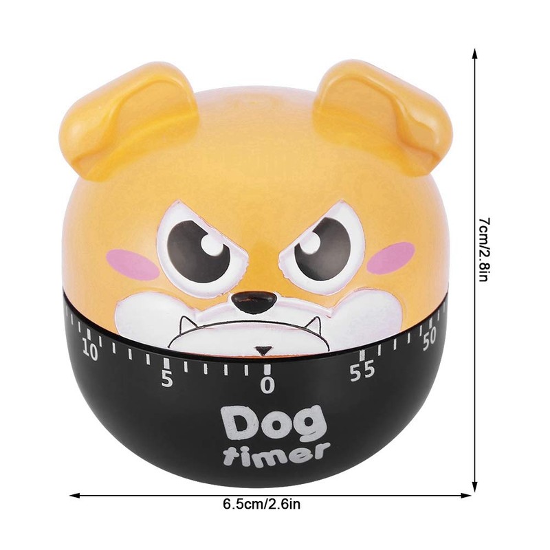 Cartoon Animal Timer Cooking Mechanical Cooking Timer Manual Animal Shape