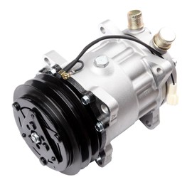 ASAPE NEW AC Compressor with Clutch for Peterbilt 379 10.8L 1995,for Mack LE 11.9L 2004-2006,for Mercury Tracer 1.6L 1987 1989,for Mack MR 11.0L 1989-1991 1996,for Volvo 940 2.3L 1991-1995, CO 4647C