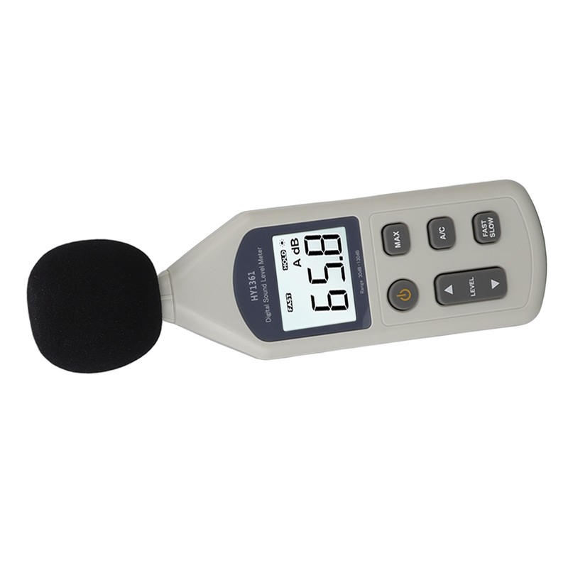 Decibel Meter High Accuracy LCD Screen 30 to 130dBA 5V