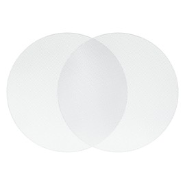 ACROPIX Universal 6.5 Inch Speaker Grills Mesh for Audio Subwoofer 173x6.5mm Grille without Frame White - Pack of 2