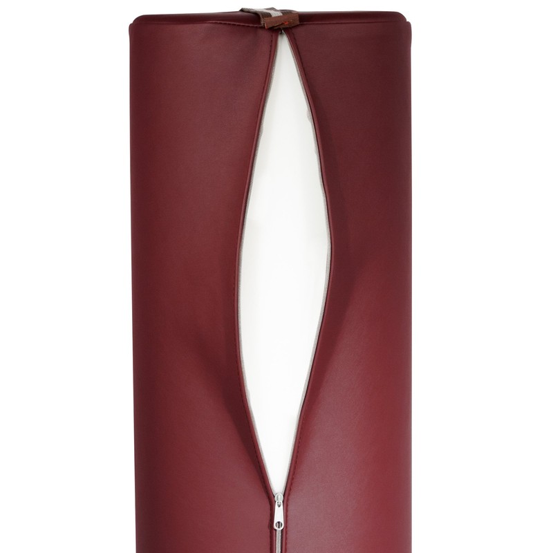 9" Full Round Bolster - Burgundy