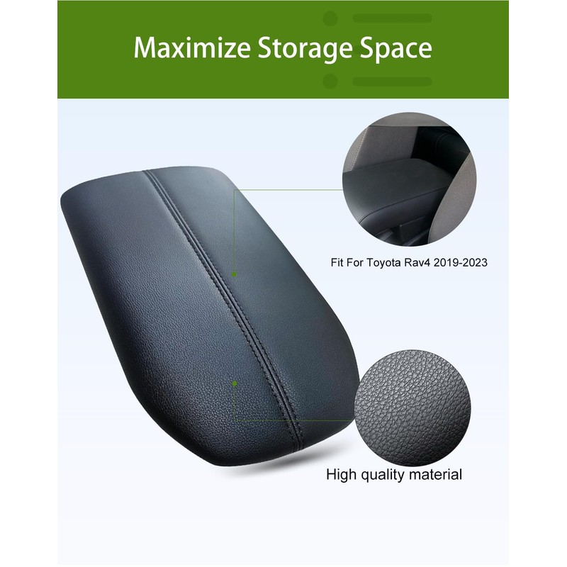 UMISHI Center Console Armrest Arm Rest Storage Lid Cover for