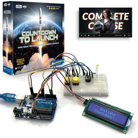 LINGO Countdown to Launch STEM Coding Kit - Build, Code & Explore Rocket Launch Concepts - Science Kits for Kids Ages 13+ Years for Birthdays & Holidays