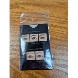 Sufolk Suffolk Makeup Eyeliner Eyebrow Stencil Theater Dance Competition Stage Makeup