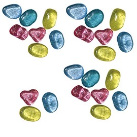 EDUPLAY Luminous Stones Luminous Meteorites Approx. 2 x 2 cm set of 24 pieces.