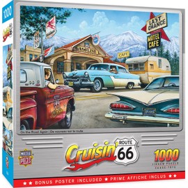 MasterPieces 1000 Piece Jigsaw Puzzle for Adults, Family, Or Youth - On The Road Again - 19.25"x26.75"