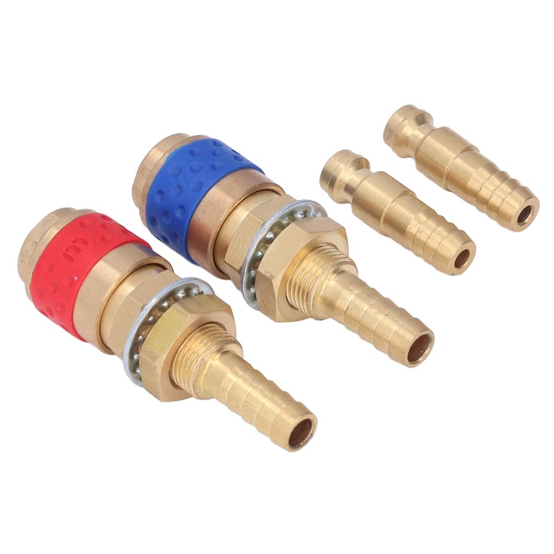 Welding Quick Connector Water Cooled Gas Adapter M8 Brass Fitting