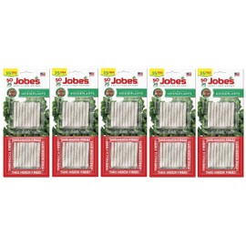 Jobes 5001T Houseplant Plant Food Spikes 13-4-5 50 Pack,Multicolor (5)