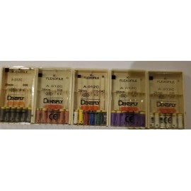 Dentsply Maillefer K-Flexofile Endodontic Dental Files 5 Packs any size 21 mm