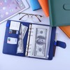 Antner A6 Budget Binder with Zipper Cash Envelopes for Money