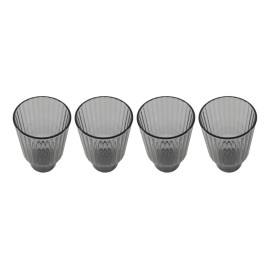 Home Ideas Set 4 Vasos High Ball De Acrilico Lines 650 Ml C/u Cs-029