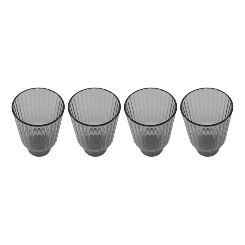 Home Ideas Set 4 Vasos High Ball De Acrilico Lines