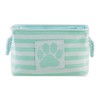 Bone Dry Pet Storage Collection Paw Print Small Rectangular Waste