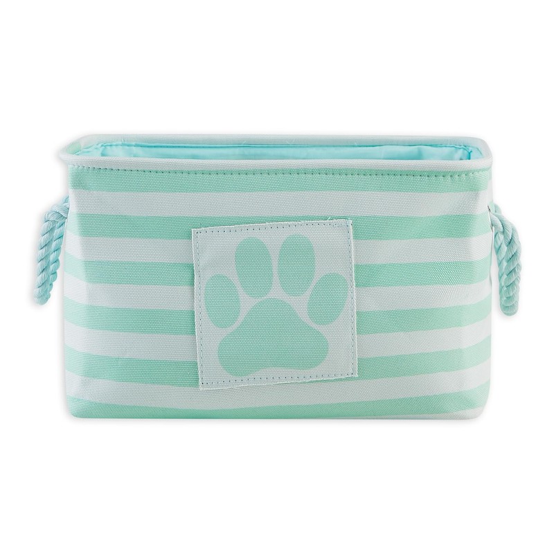 Bone Dry Pet Storage Collection Paw Print Small Rectangular Waste