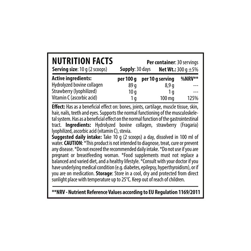 Collagen Smoothie 365 - Hair, Skin, Nail and Joint Support