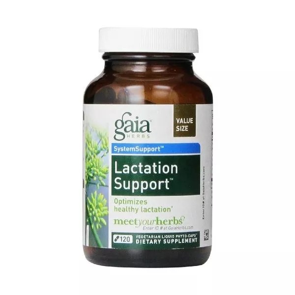 Gaia Herbs Lactancia Soporte Líquido Phyto-cápsulas, 120 Cou