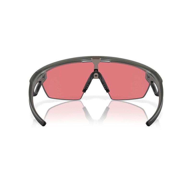 Oakley OO9403 Sphaera Polarized Rectangular Sunglasses, Matte Grey Smoke/Prizm Trail