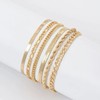 Gold Bracelets for Women Non Tarnish Trendy Gold Layered Bracelets