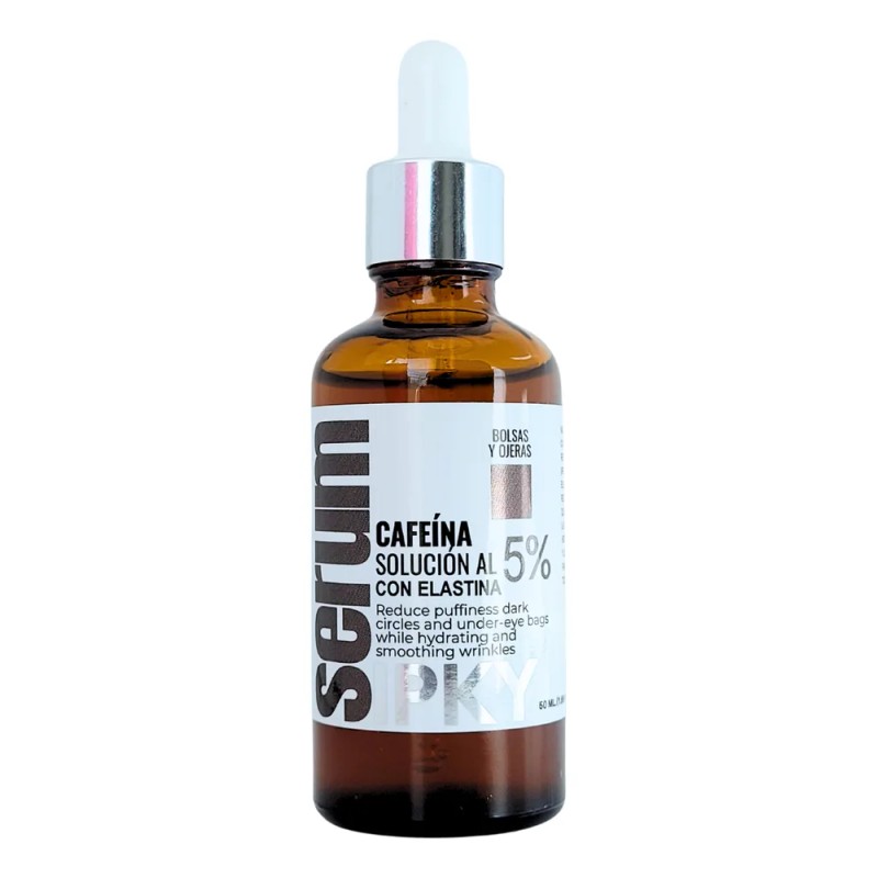 Sérum Cafeína 5% y Elastina Bolsas,Ojeras Y Antiarrugas 50 ml