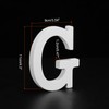 MECCANIXITY Wooden Letters G, 4.3 Inch Wood Letters Sign Decoration