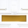 Internal Letterbox Draught Excluder 11.5 Inch (29.3cm) Metal Draught Letter