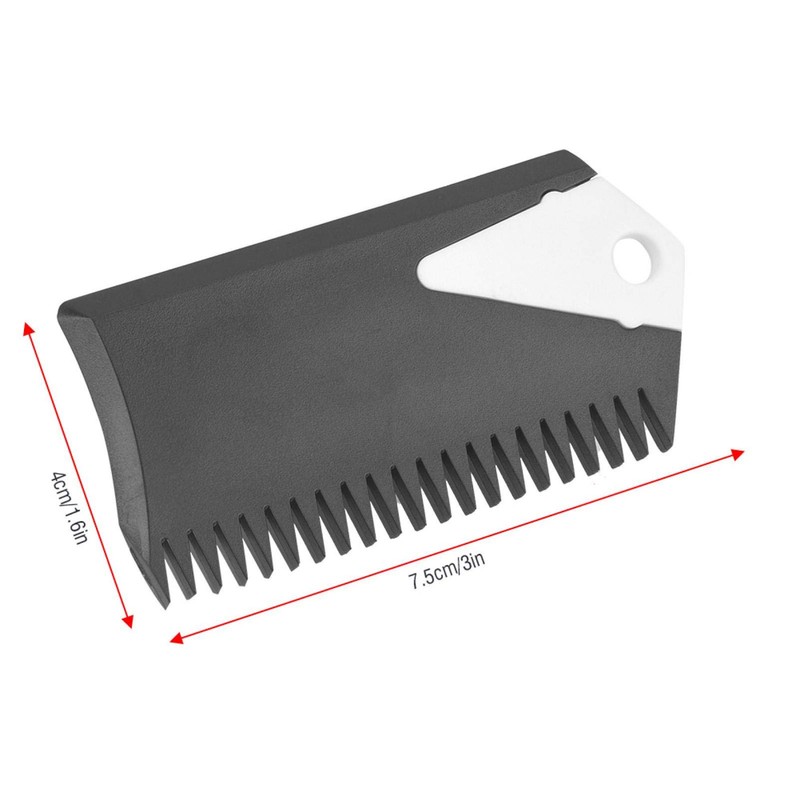 2pcs/Set Wax Comb for Surfboard, PVC Surfboard Comb and Scraper