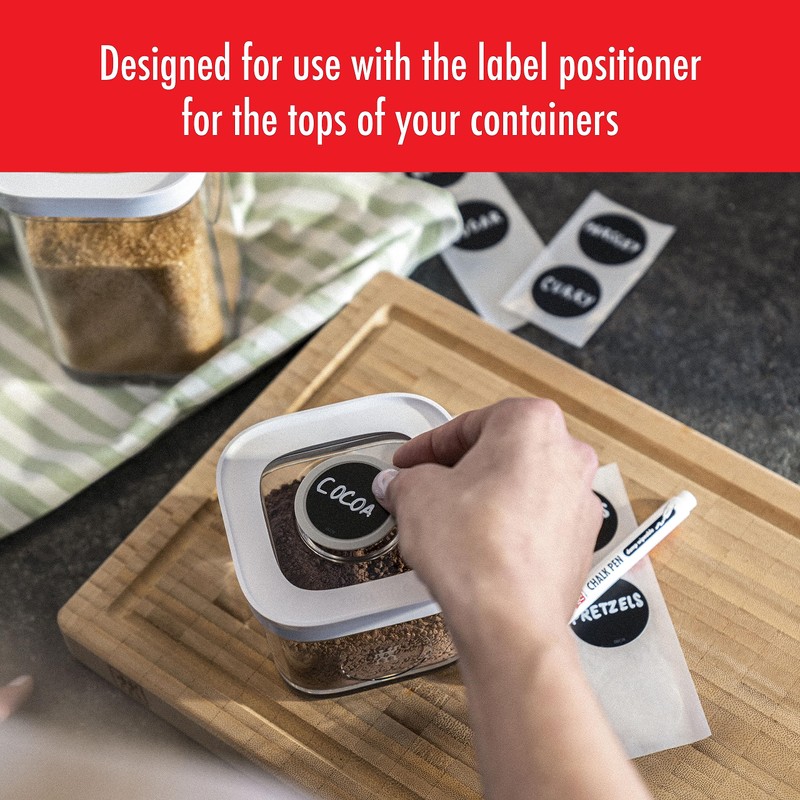 ZWILLING Fresh & Save CUBE 11-Piece Reusable Silicone Label with