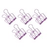 30Pcs Wire Binder Clips 2in Wide Hollow Out Strong Metal