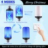 AIZHIWENG 2PCS LED Flame Light Bulbs, E26 Blue Light Bulb