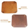 boshiho Valet Tray for Men, Leather Jewelry Catchall Key Phone