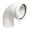 FLOPLAST 110mm Ring Seal Soil 92.5 Degree Socket to Spigot
