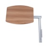 QUEMARQUE RV Table Leg Bracket with Wood Top, RV Dinette