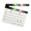 Acrylic Film Clapboard Professional Dry Erase Movie Props Clap Board