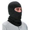 Balaclava, Winter Face Mask, Thermal Black Fleece, Ergodyne N-Ferno 6821