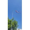 EEZ RV Products 23FT Telescoping Wind Sock Pole, Adjustable and